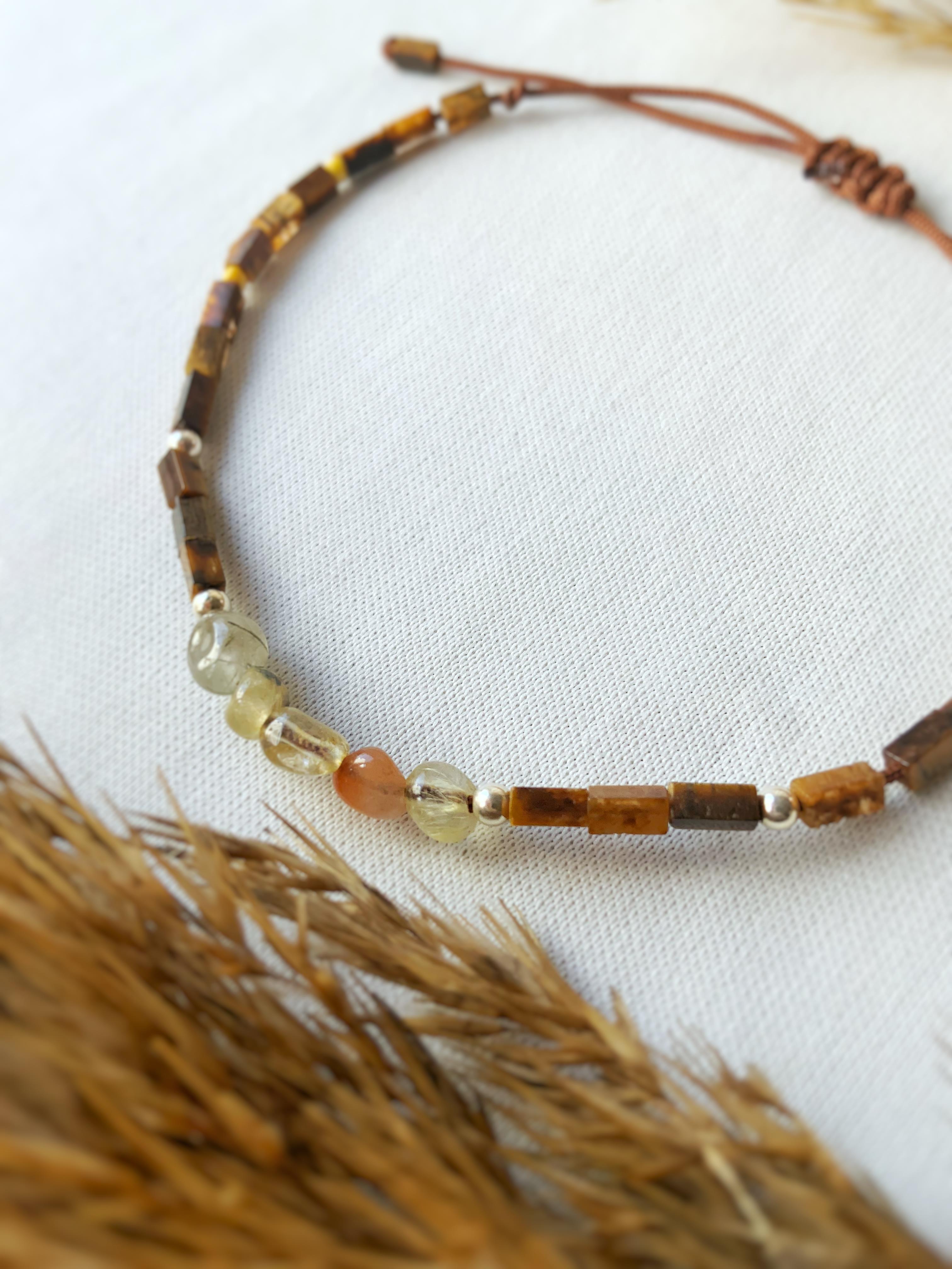 Kaplangözü Ve Akik Unisex Bileklik