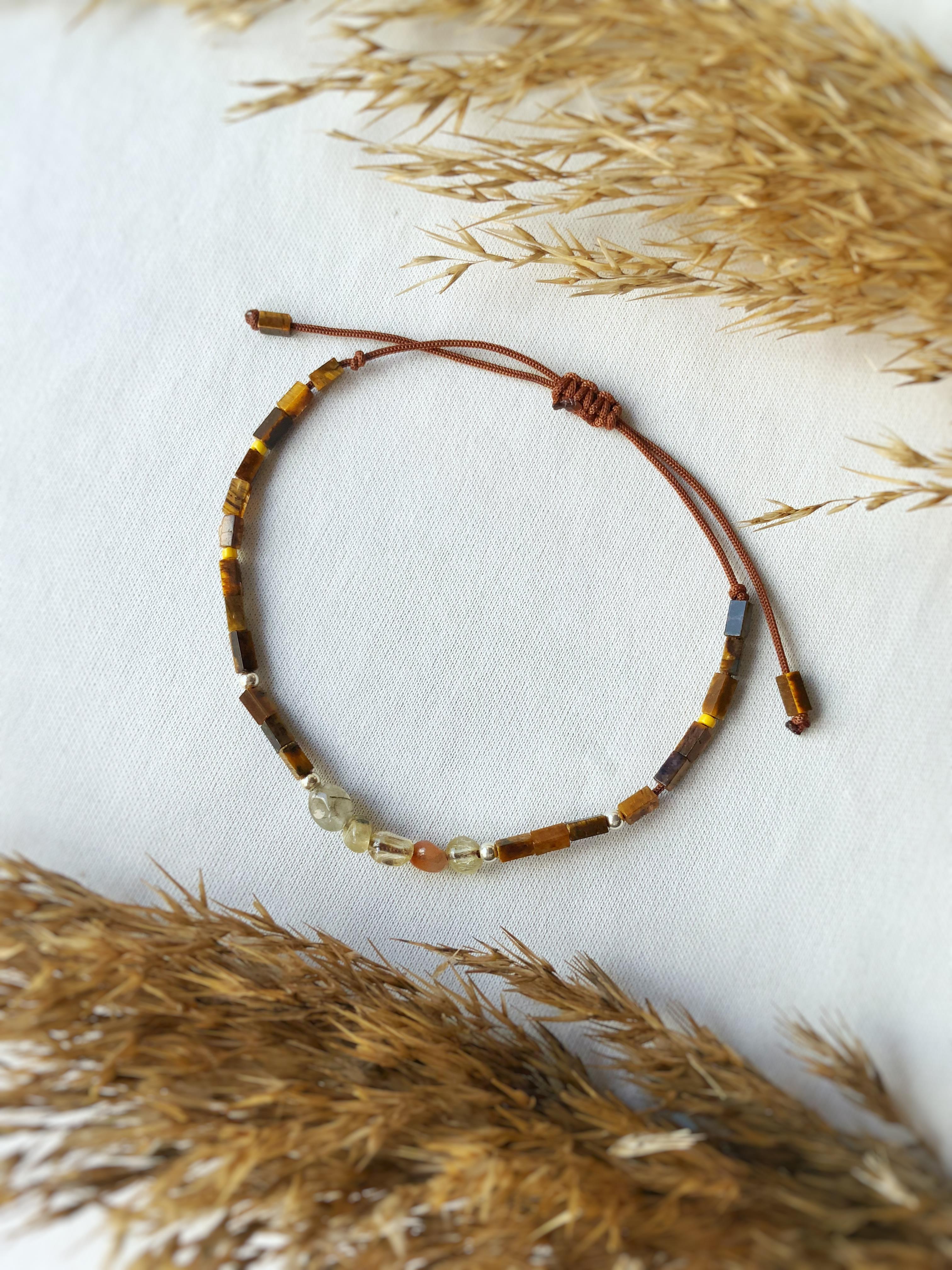 Kaplangözü Ve Akik Unisex Bileklik