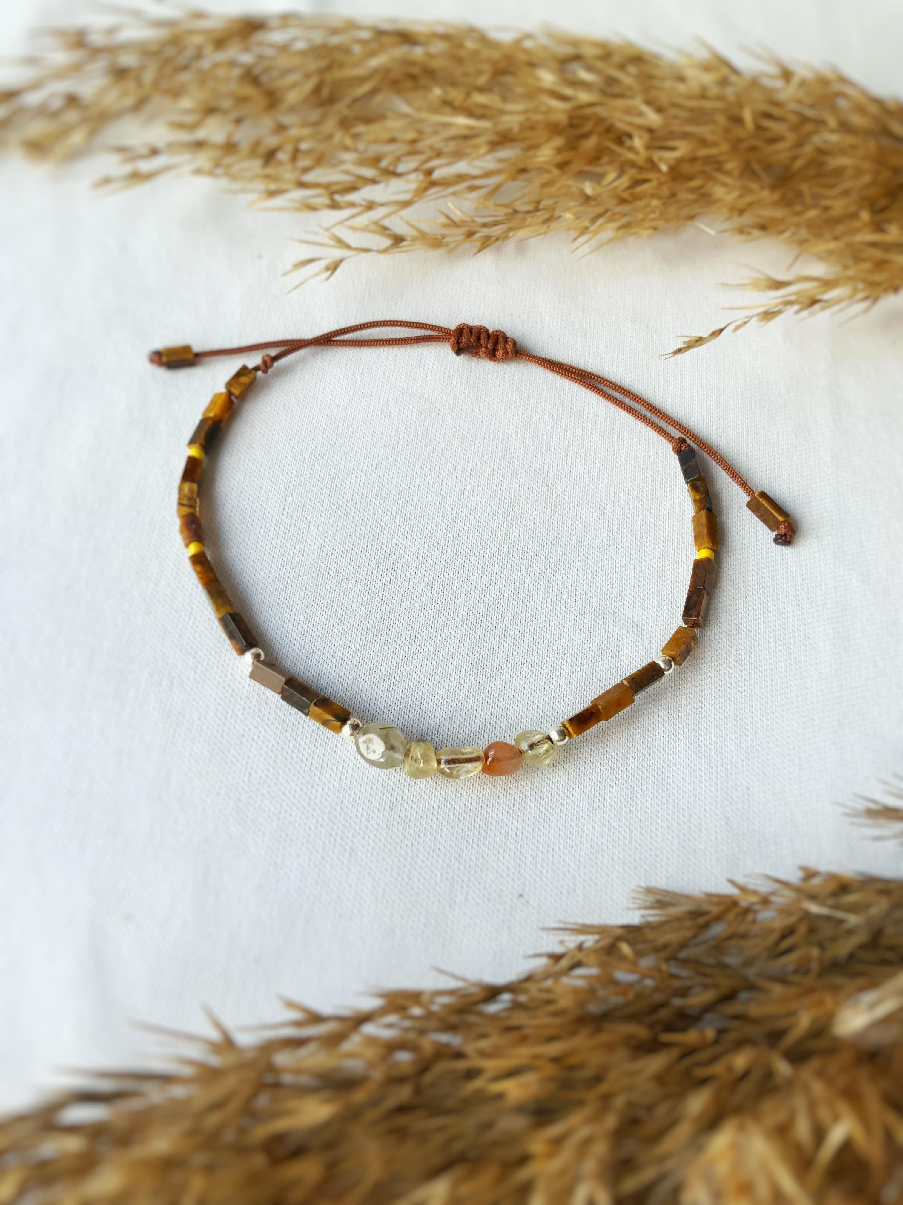 Kaplangözü Ve Akik Unisex Bileklik