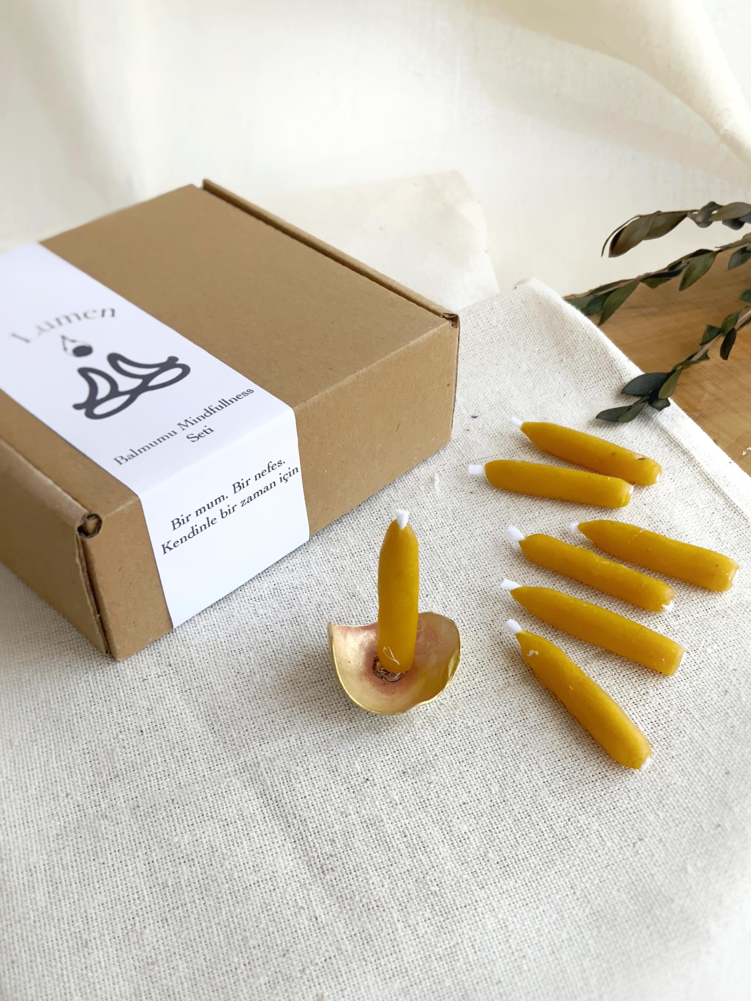 Lumen | Balmumu Mindfullness Mum Seti 