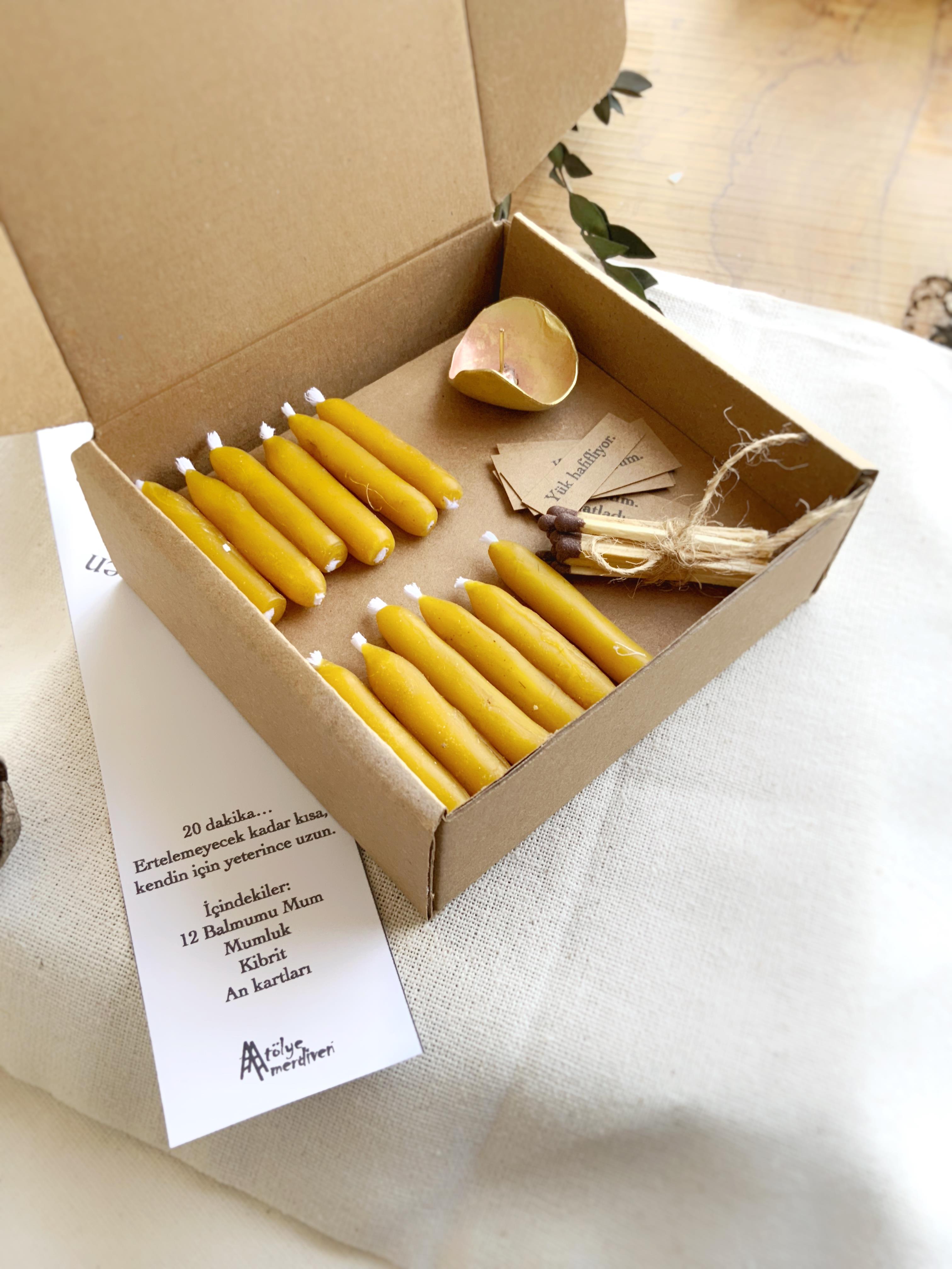 Lumen | Balmumu Mindfullness Mum Seti 