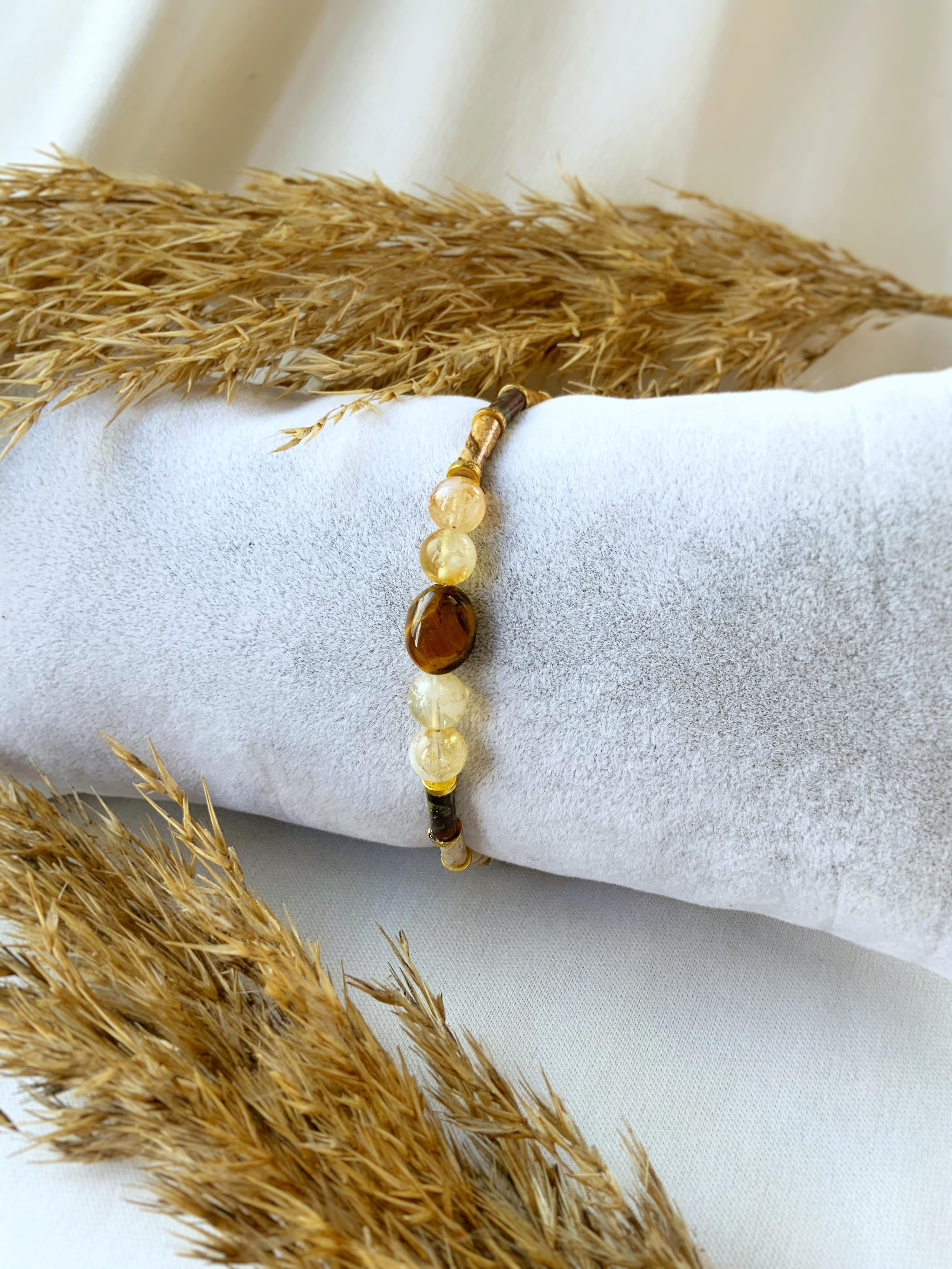 Roar Doğaltaş Tasarım Bileklik 925 Ayar Gümüş