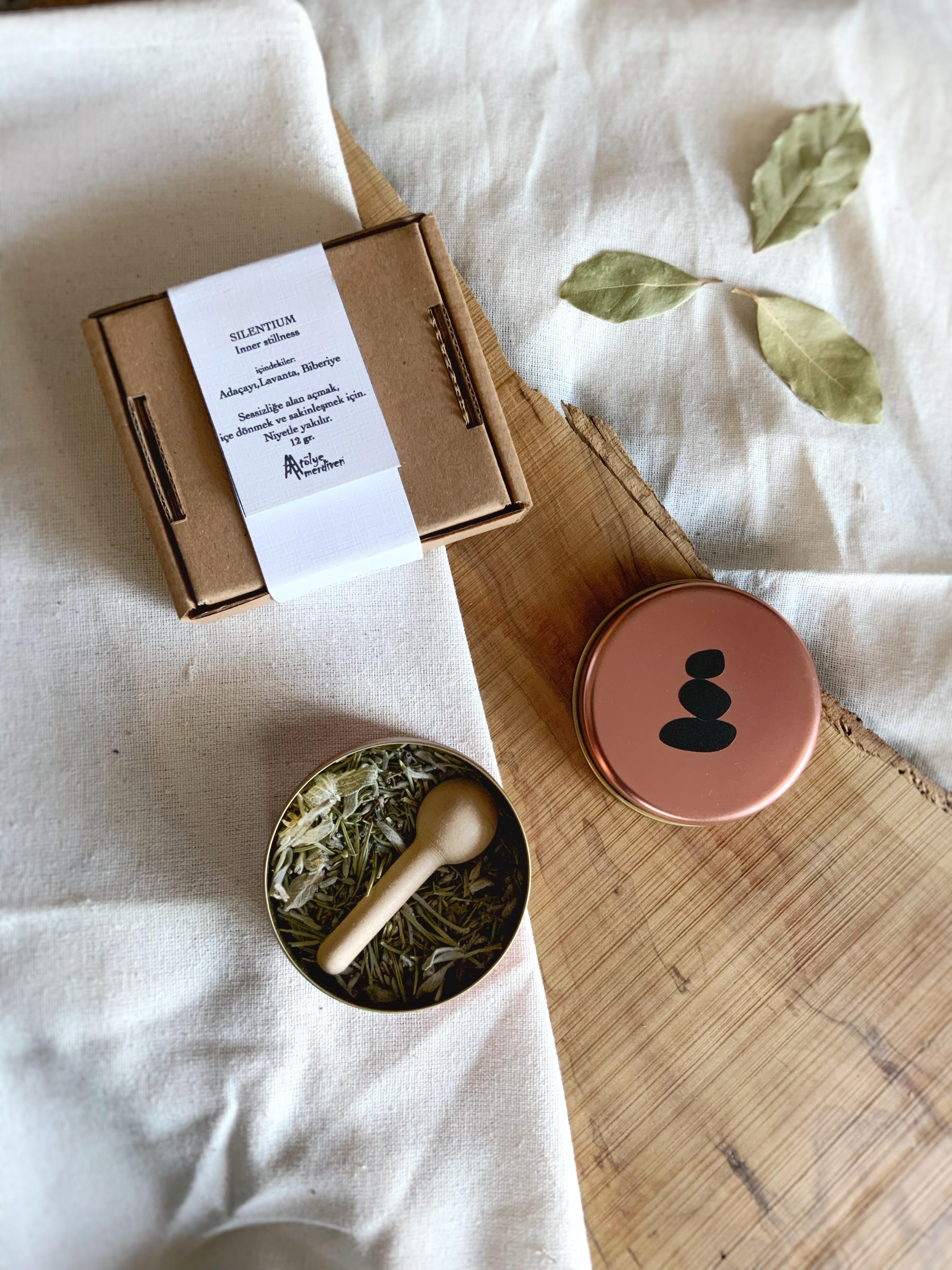 SILENTIUM I Meditasyon Bitkisel  Tütsü Karışımı