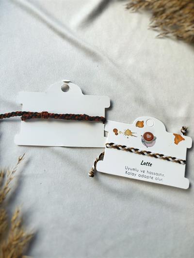  2li örgü arkadaşlık bilekliği