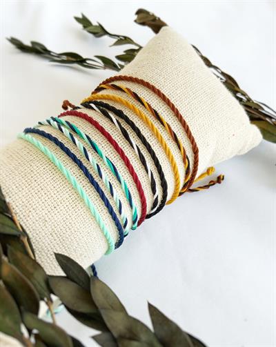 10lu Rin Unisex İp Bileklik Seti