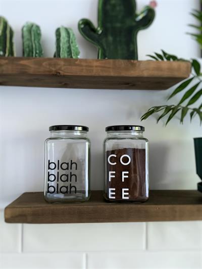 2li kavanoz seti kahve çay şeker kavonozu