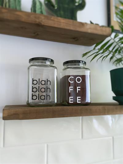 2li kavanoz seti kahve çay şeker kavonozu