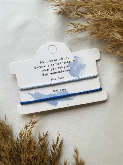 2li İp Bileklik Seti