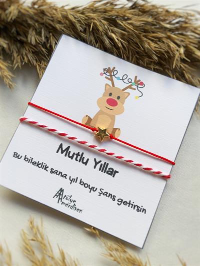 3lü Yılbaşı Hediyelik Bileklik Seti