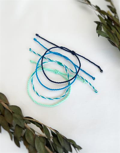 4lü Rin Unisex İp Bileklik Seti