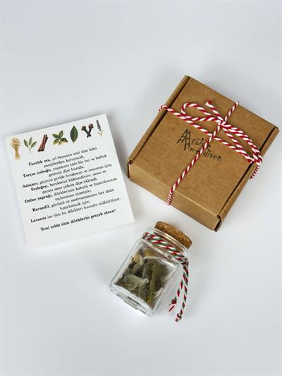 7 Bitkili Bolluk Bereket Niyet Şişesi | Yılbaşı | Doğumgünü | Ev - Ofis Hediyesi