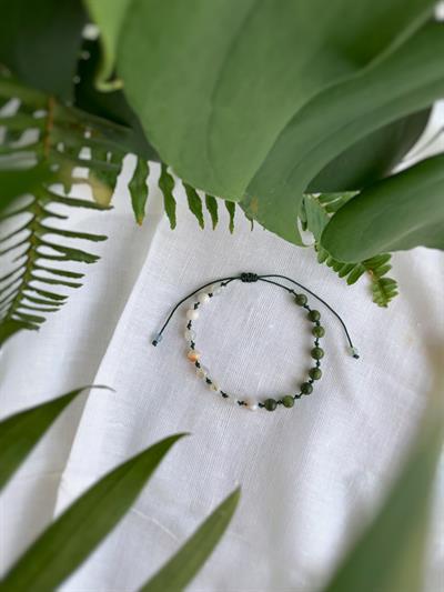 Akik ve Yeşim Taşı Bileklik