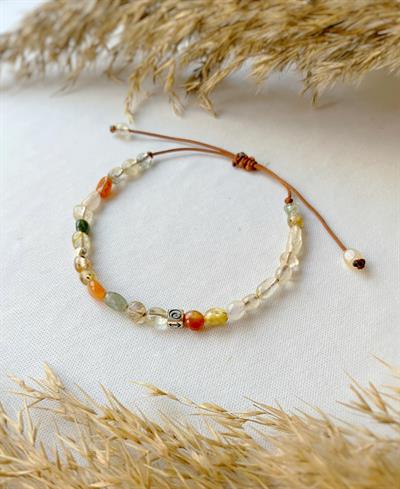 Amber Unisex Akik Bileklik 