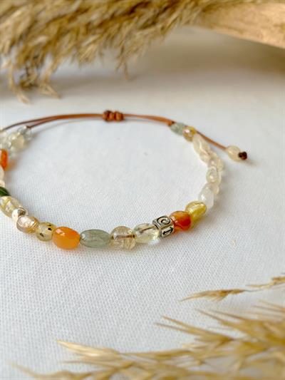 Amber Unisex Akik Bileklik 