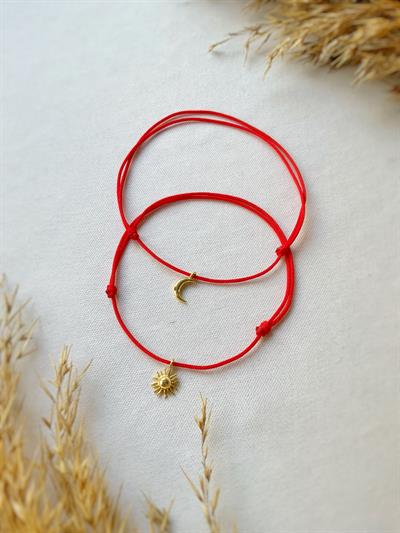 Ay Güneş Arkadaş Bilekliği