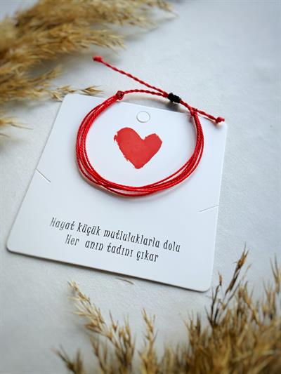 Boho Mutlu bileklik unisex çoklu ip bileklik