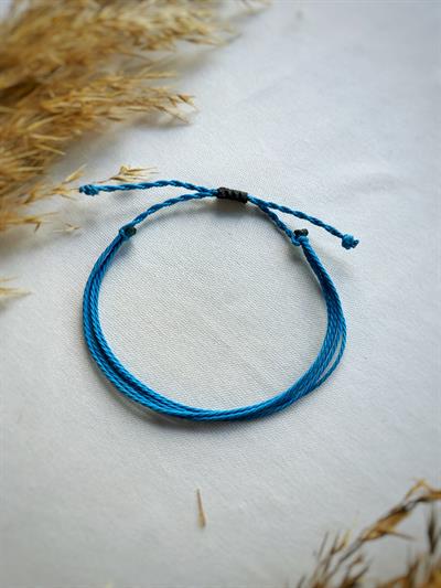 Boho Mutlu bileklik unisex çoklu ip bileklik