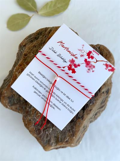 Boncuk İnci detaylı Marteniçka ( 3 adet )