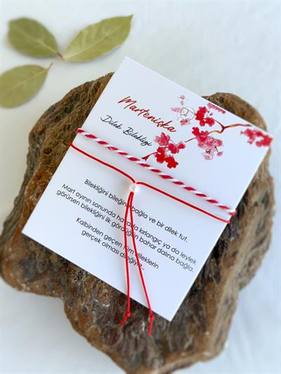 Boncuk İnci detaylı Marteniçka ( 3 adet )