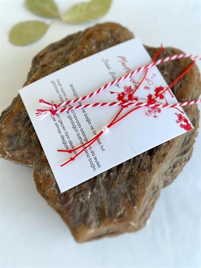 Boncuk İnci detaylı Marteniçka ( 3 adet )