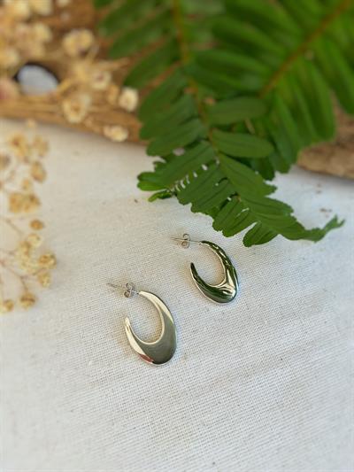 Çelik Gümüş Küpe