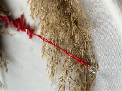 *Cesaret Kırmızı Mercan Bileklik