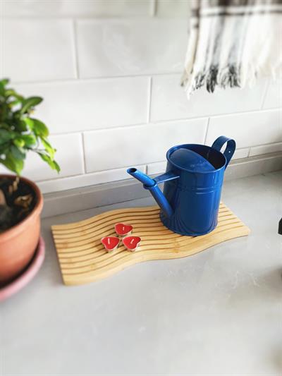 Dalgalı Bambu Sunum Tepsisi