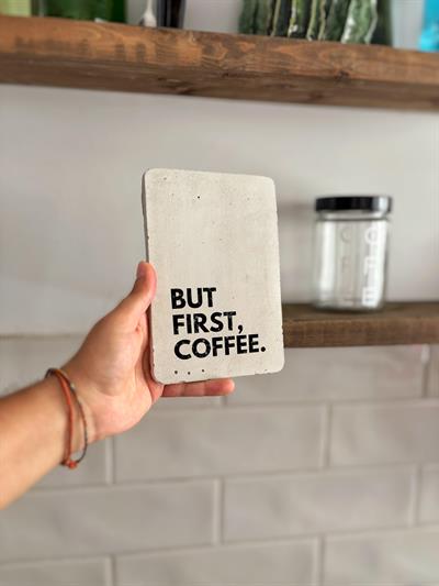 Dekoratif Brüt Beton Tablet