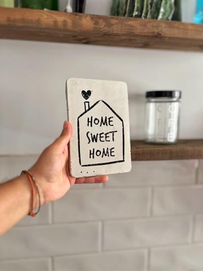 Dekoratif Brüt Beton Tablet