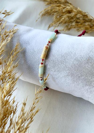 Emily Doğaltaş Tasarım Bileklik 925 Ayar Gümüş