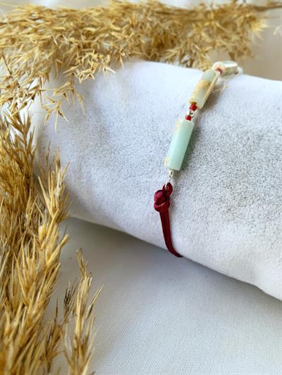 Emily Doğaltaş Tasarım Bileklik 925 Ayar Gümüş