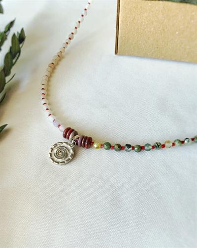 Gaia Doğaltaş Tasarım Kolye 