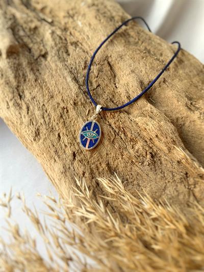 Göz Gümüş Kolye Ucu