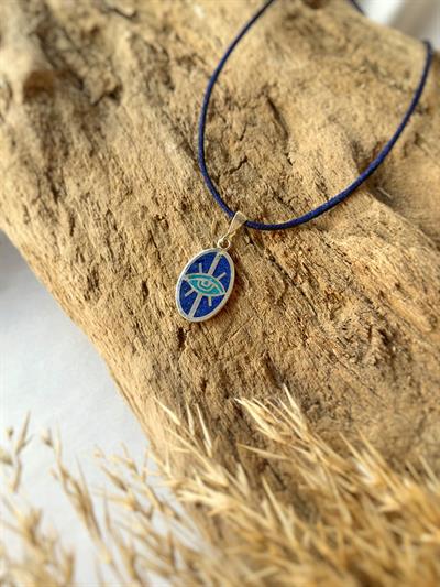 Göz Gümüş Kolye Ucu