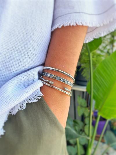 İskandinav Unisex Kelepçe Bileklik