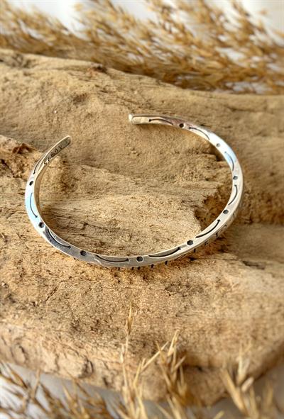 İskandinav Unisex Kelepçe Bileklik