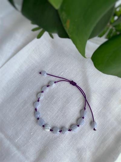 Kalsedon Taşlı Bileklik