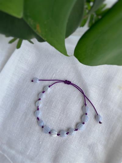 Kalsedon Taşlı Bileklik