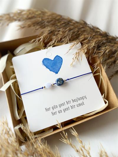 Kalsedon ve Lapis Lazuli 