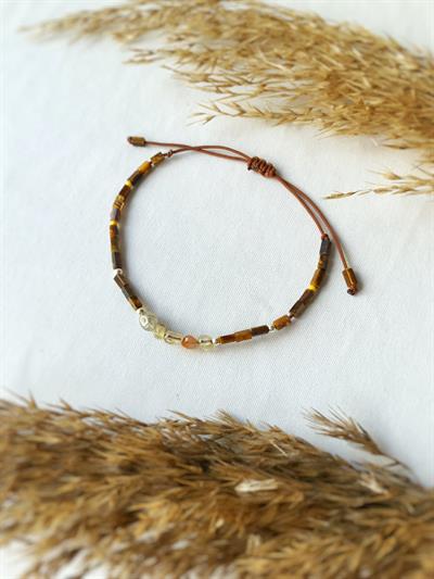 Kaplangözü Ve Akik Unisex Bileklik