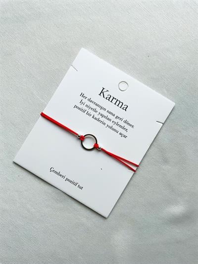 Karma Bileklik Kırmızı Ip Bileklik