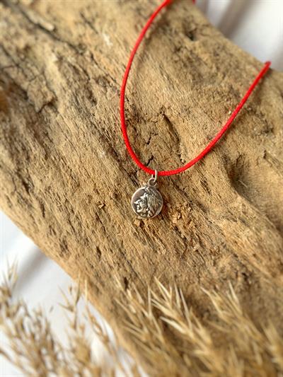 Kızılderili Gümüş Kolye Ucu