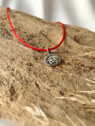 Kızılderili Gümüş Kolye Ucu