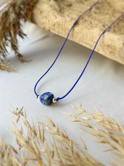 Lapis Lazuli Minimal Kolye 