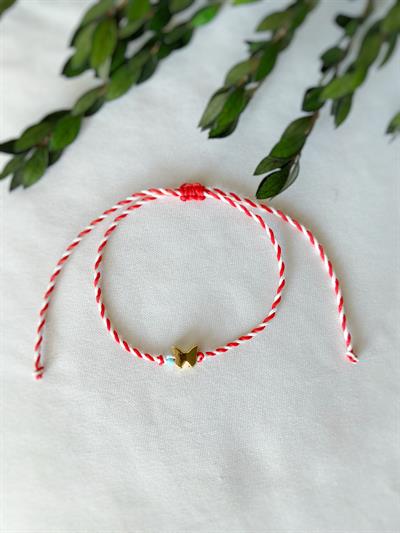 Mavi Boncuklu Bahar Dilek Bilekliği ☘️ Kelebek