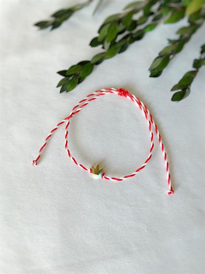 Mavi Boncuklu Bahar Dilek Bilekliği ☘️ Taç