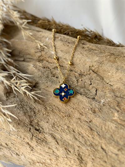 Mine Detaylı Çelik Kolye