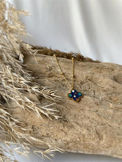 Mine Detaylı Çelik Kolye