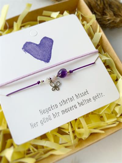 Minimal Kelebek Bileklik