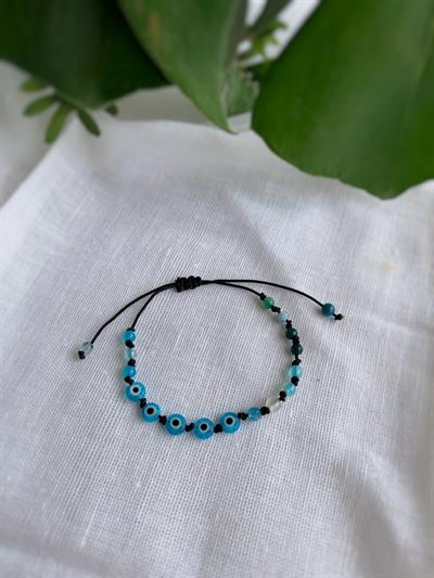 Nazar Akik Doğaltaş Bileklik